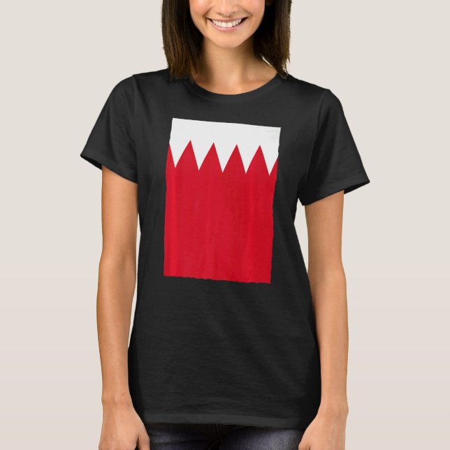 Camiseta Bandeira Nacional Bahrein (Frente)