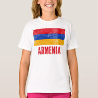 Bandeira Nacional da Armênia (Grunge Look)