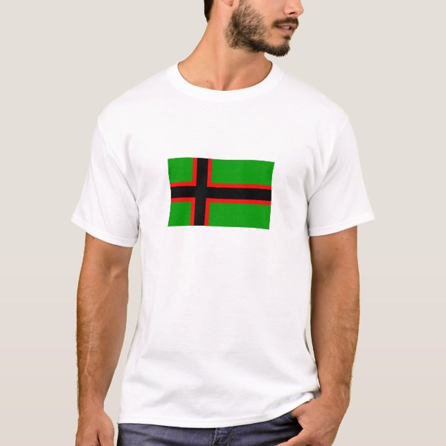 Camiseta Bandeira Nacional da Carélia (Frente)