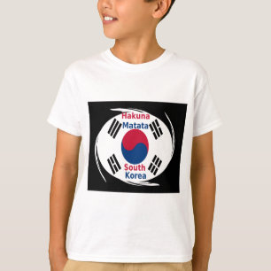 Camiseta Bandeira Nacional da Coreia do Sul: Orgulho do Tae