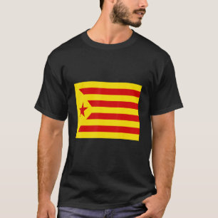 Camiseta Bandeira Nacional Da Espanha Red Estelada