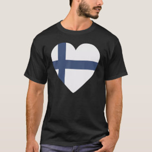 Camiseta Bandeira Nacional da Finlândia souvenir para homen
