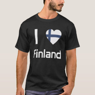 Camiseta Bandeira Nacional da Finlândia souvenir para homen