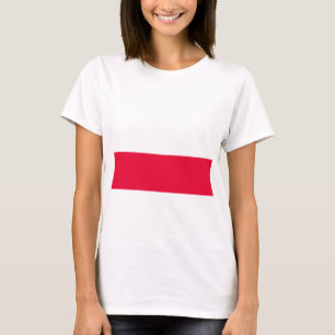 Camiseta Bandeira Nacional da Polônia - Rzeczpospolita Pols