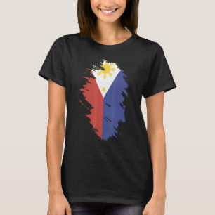 Camiseta Bandeira Nacional de souvenir Filipinas para homen
