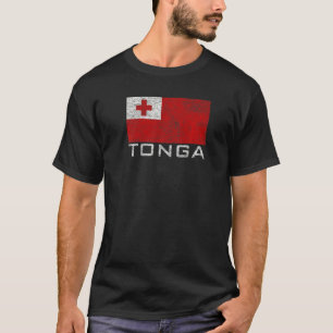 Camiseta Bandeira Nacional de Tonga