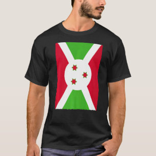 Camiseta Bandeira Nacional Do Burundi