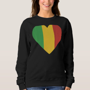 Camiseta Bandeira Nacional do Mali souvenir para homens 1