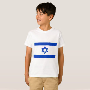 Camiseta Bandeira nacional do mundo de Israel