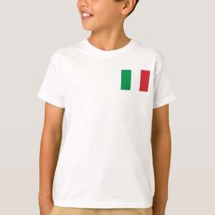 Camiseta Bandeira nacional do mundo de Italia