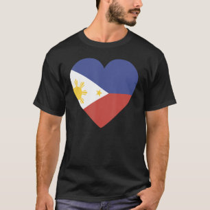 Camiseta Bandeira Nacional do Souvenir das Filipinas para h