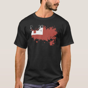 Camiseta Bandeira Nacional do souvenir de Tonga para homens