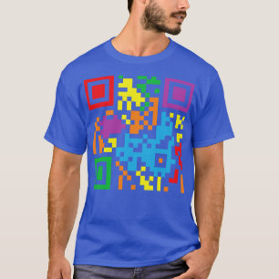 Camiseta Bandeira Não Binária Assume Nothing Código de Barr