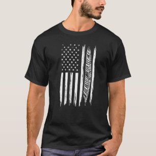 Camiseta Bandeira Nativa Americana Orgulho Indígena Patriót
