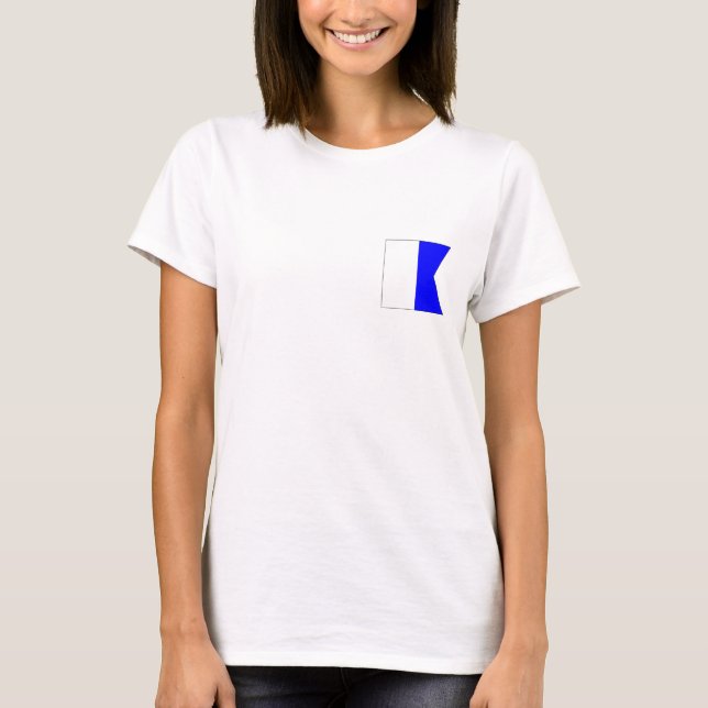 Camiseta Bandeira Náutica A (Frente)