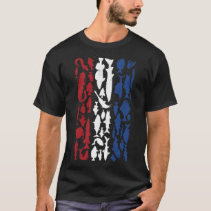 Camiseta Bandeira Neerlandesa Feita de Peixe - Design de Pe