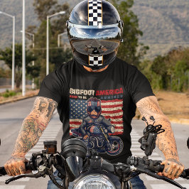 Camiseta Bandeira norte-americana no dia 4 de julho