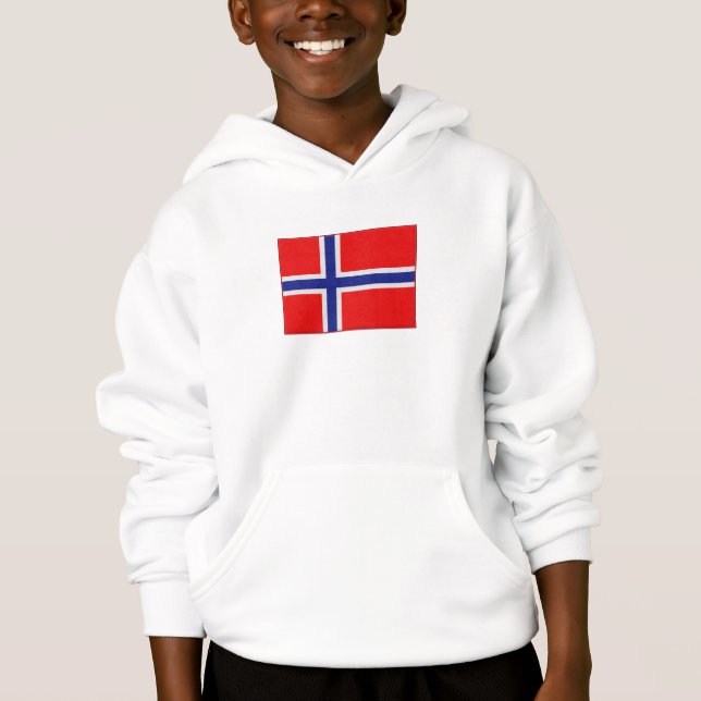 Camiseta Bandeira norueguesa (Frente)