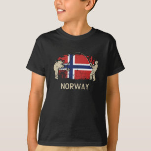 Camiseta Bandeira norueguesa, Noruega