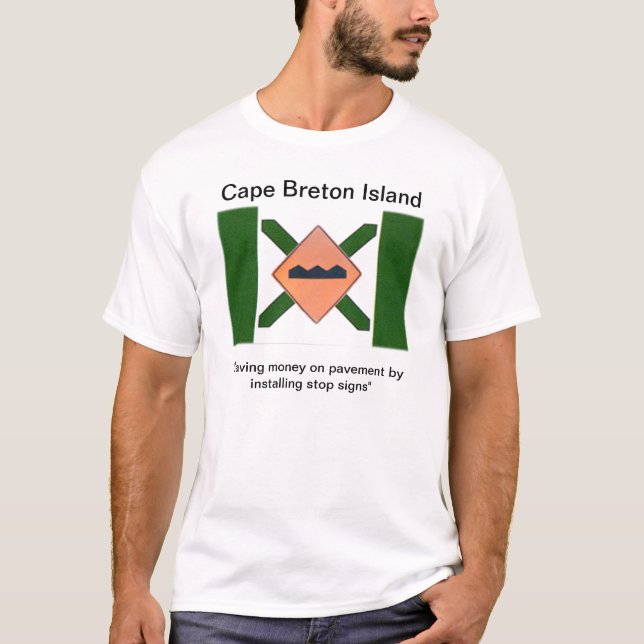 Camiseta Bandeira nova do bretão do cabo (Frente)