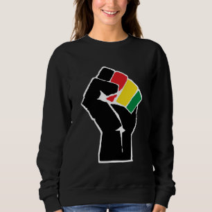 Camiseta bandeira Pan-Africana Punho, história negra afro-a