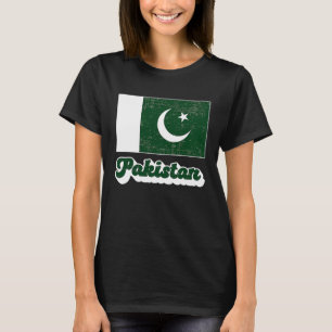 Camiseta Bandeira Paquistanesa Patrimônio do Paquistão Raíz