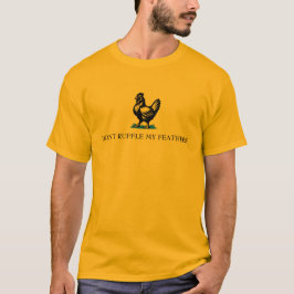 Camiseta Bandeira Paródia Gadsden 'Não Amofine Minhas Penas
