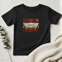 Camiseta Bandeira Patrimonial Art Deco | Áustria | Vintage