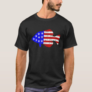 Camiseta Bandeira Patriótica Americana