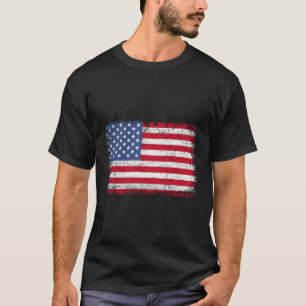 Camiseta Bandeira Patriótica Americana Para Nós