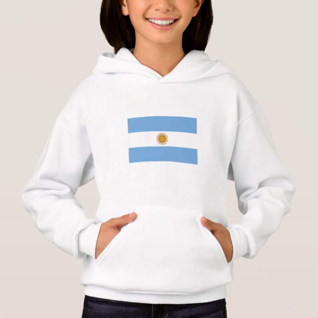 Camiseta Bandeira Patriótica Argentina (Frente)