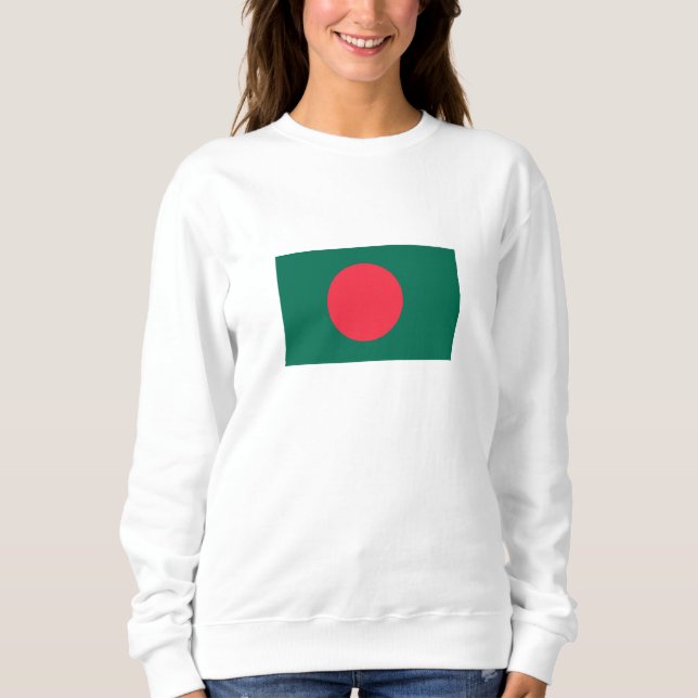 Camiseta Bandeira Patriótica Bangladesh (Frente)