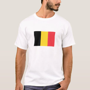 Camiseta Bandeira Patriótica Belga