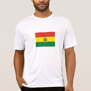 Camiseta Bandeira Patriótica da Bolívia