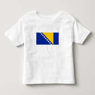 Camiseta Bandeira Patriótica da Bósnia-Herzegovina