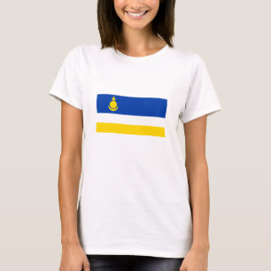 Camiseta Bandeira Patriótica da Buriácia