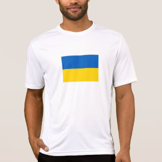 Camiseta Bandeira Patriótica da Ucrânia