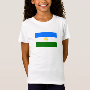 Camiseta Bandeira Patriótica de Bashkortostan