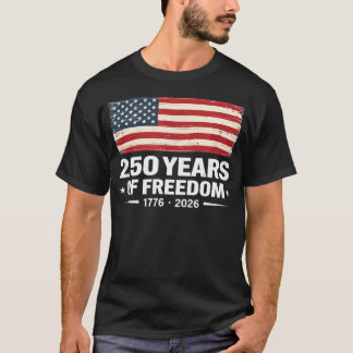 Camiseta Bandeira Patriótica do 250º Aniversário dos EUA 17