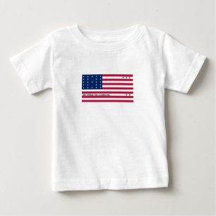 Camiseta Bandeira Patriótica do Atol Bikini