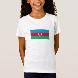 Camiseta Bandeira Patriótica do Azerbaijão