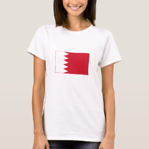 Camiseta Bandeira Patriótica do Bahrein