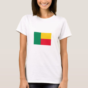 Camiseta Bandeira Patriótica do Benim