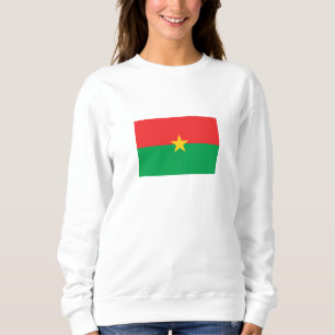 Camiseta Bandeira Patriótica do Burquina Fasso