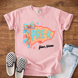 Camiseta Bandeira Personalizada com Nome para Crianças da P