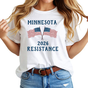 Camiseta Bandeira personalizada de resistência dos EUA 