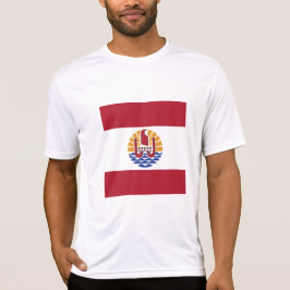 Camiseta bandeira Polinésia Francesa