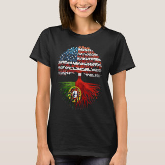 Camiseta Bandeira Portuguesa das Raízes Americanas Cultivad