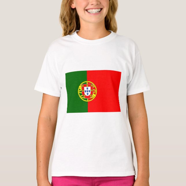 Camiseta Bandeira Portuguesa (Portugal) (Frente)