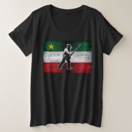 Camiseta Bandeira Quebeque e Patriota Henri Julien